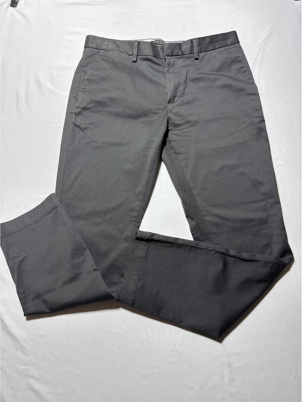 Banana Republic Fulton Skinny Fit Chinos Gray 32x30 Men’s